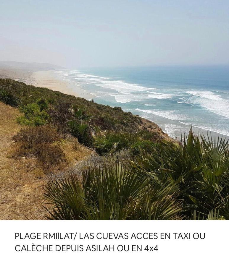 Tanger/Asilah: Appart 50M2 Face Mer Et Piscines, 5 Places, Tout Equipe+Wifi+Clim Lägenhet Briech Exteriör bild