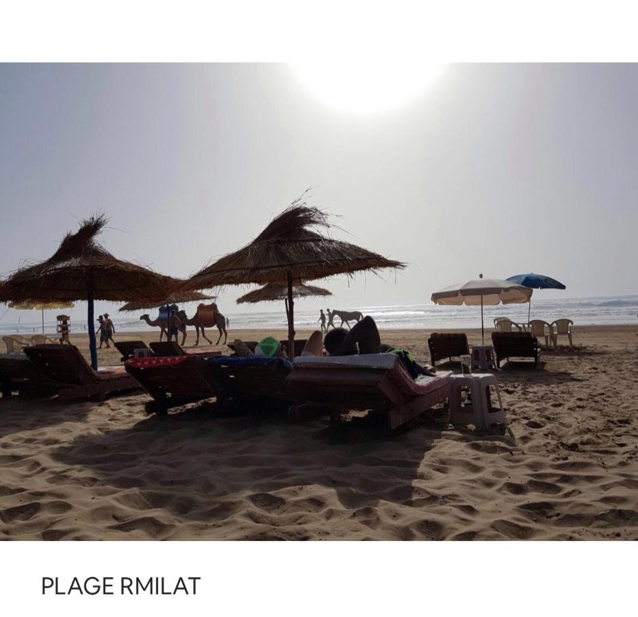 Tanger/Asilah: Appart 50M2 Face Mer Et Piscines, 5 Places, Tout Equipe+Wifi+Clim Lägenhet Briech Exteriör bild