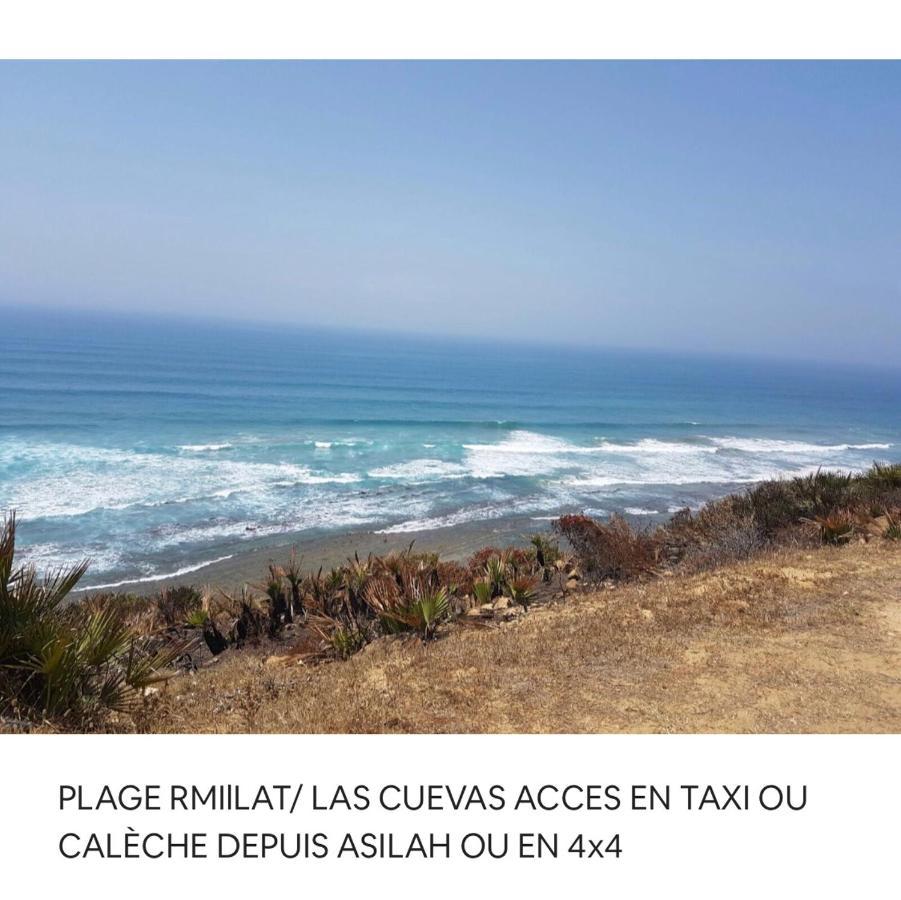 Tanger/Asilah: Appart 50M2 Face Mer Et Piscines, 5 Places, Tout Equipe+Wifi+Clim Lägenhet Briech Exteriör bild