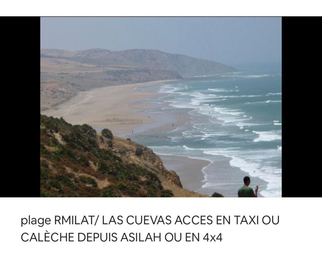 Tanger/Asilah: Appart 50M2 Face Mer Et Piscines, 5 Places, Tout Equipe+Wifi+Clim Lägenhet Briech Exteriör bild