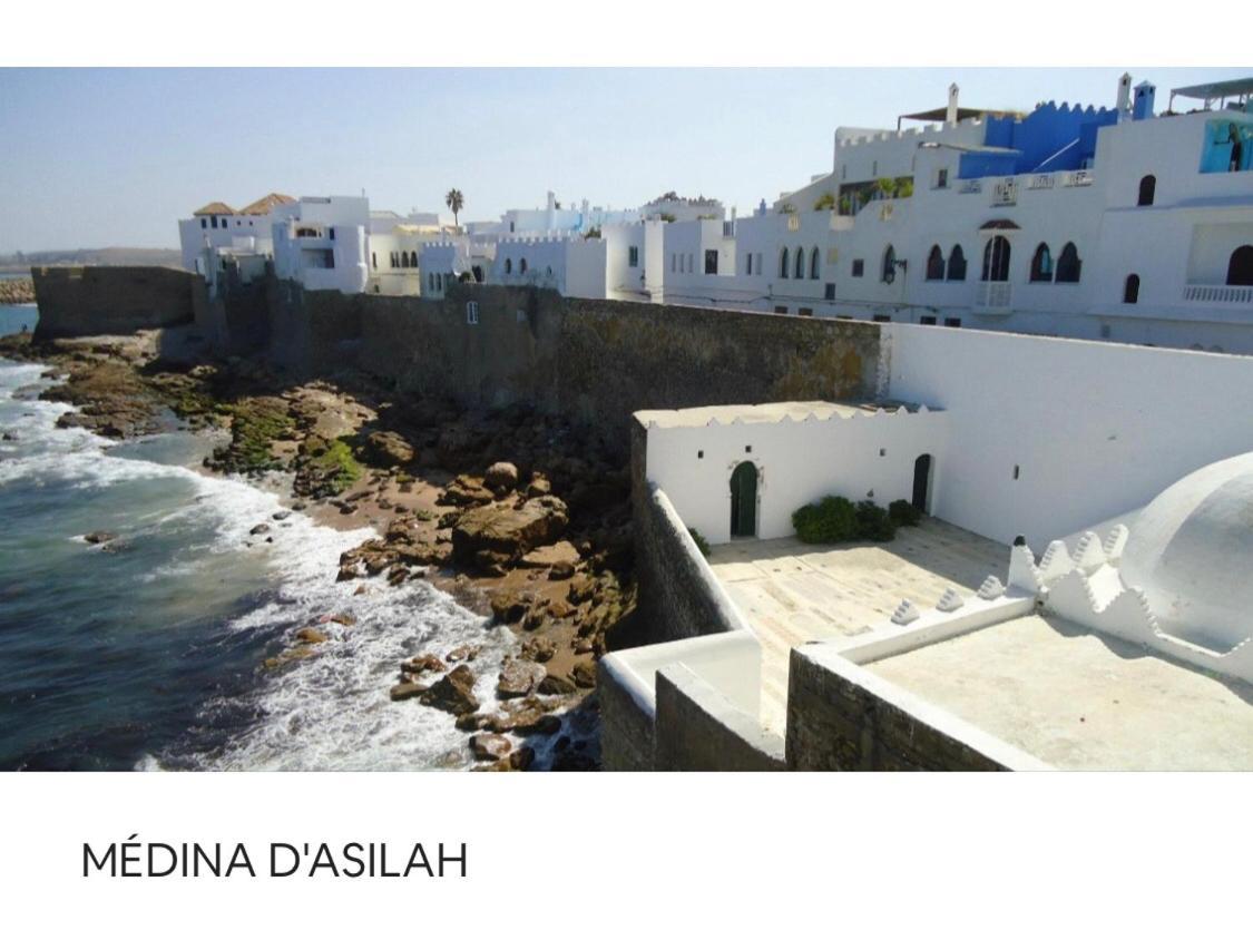 Tanger/Asilah: Appart 50M2 Face Mer Et Piscines, 5 Places, Tout Equipe+Wifi+Clim Lägenhet Briech Exteriör bild